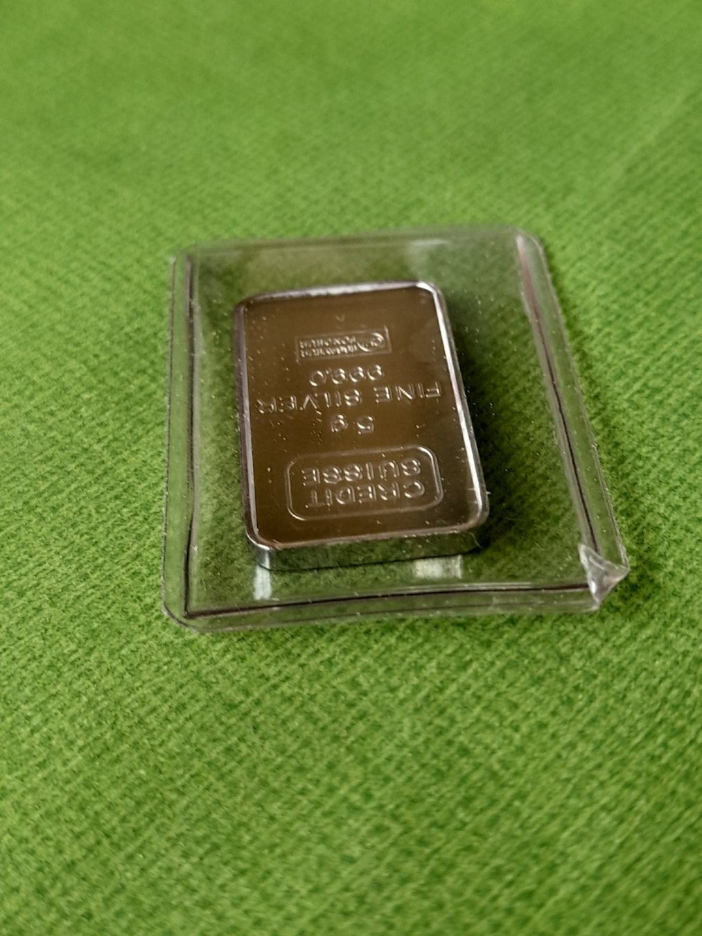 Métaux précieux: 5 gr.fine Silver Credit Suisse – D'occasion à Aeschi b.Spiez par 52_wochen 8