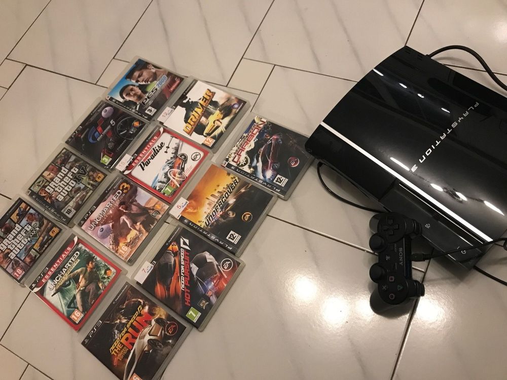 Lot De 12 Jeux PS3 – Dont Uncharted 3, état Bon, Avec Boîtiers
