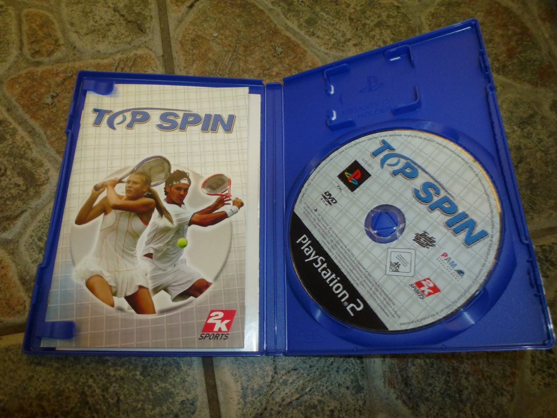 Spiele: Top Spin PS2 – Gebraucht aus Olten von Disc-Ausverkauf 1