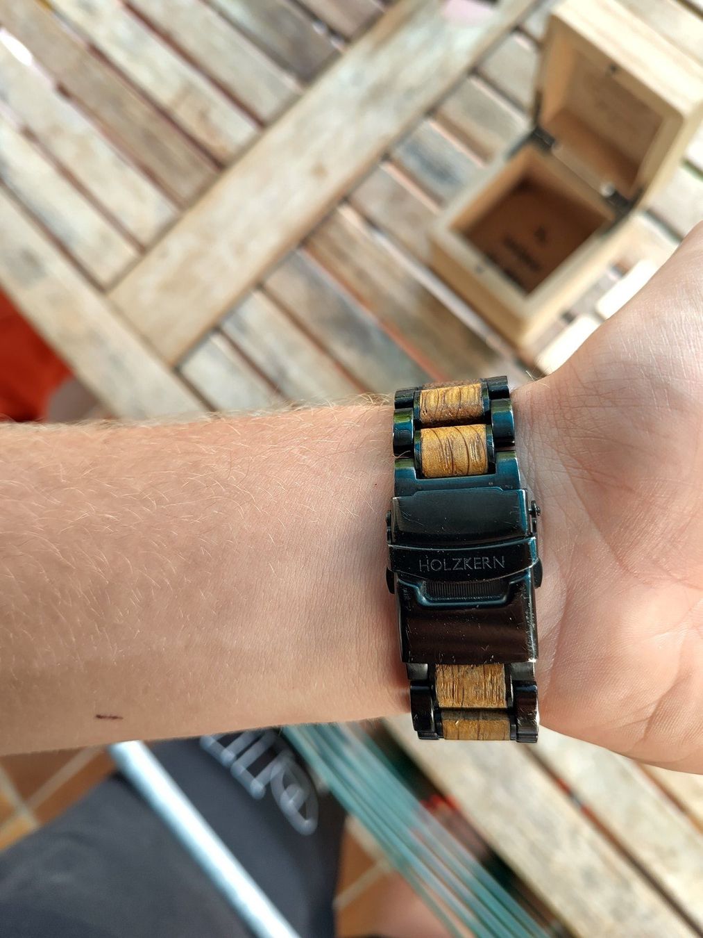 Uhren: Holzkernchronograph Missoula Eiche – Gebraucht aus Bubendorf von marsium 4