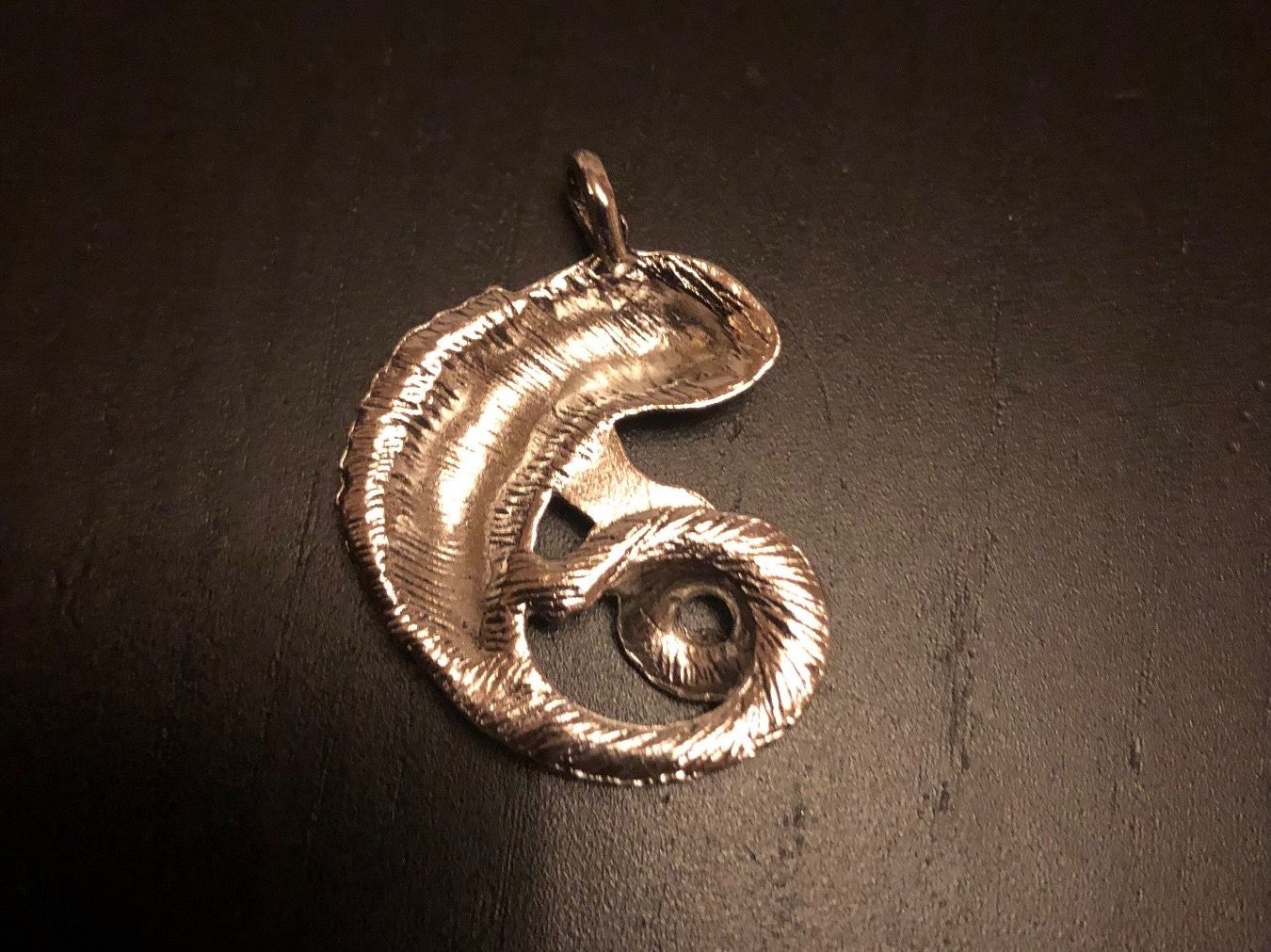 Anhänger: Amulett/ Anhänger Chameleon – Neu (gemäss Beschreibung) aus Gams von Mariawicca 1