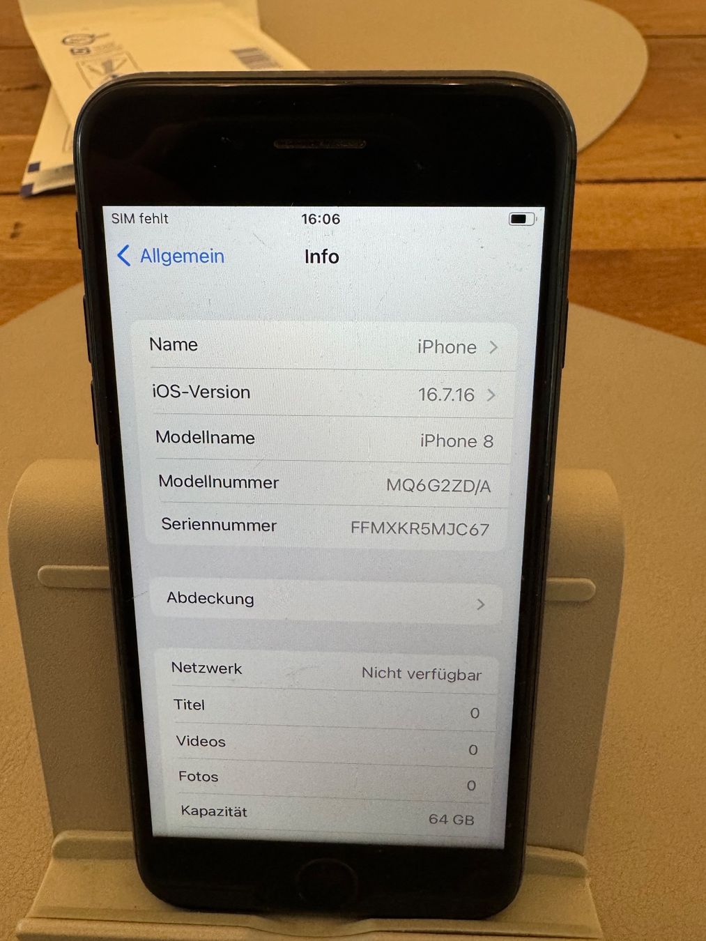 Apple Handys / Smartphones: iPhone 8 – Gebraucht aus Adliswil von Busys 1