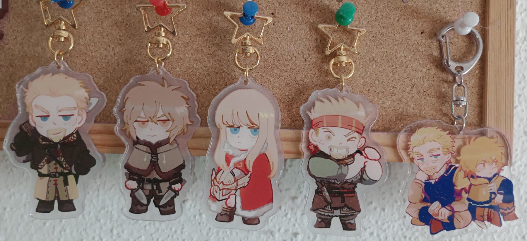 Fumetti: Vinland Saga Acrylic Charms – Usato da Münchwilen TG venduto da Soul_Silence