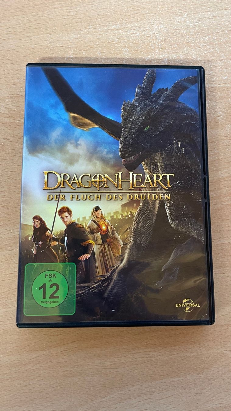 Tutti i DVDs: Dragonheart - Der Fluch des Druiden – Usato da Glattfelden venduto da cybermaxx
