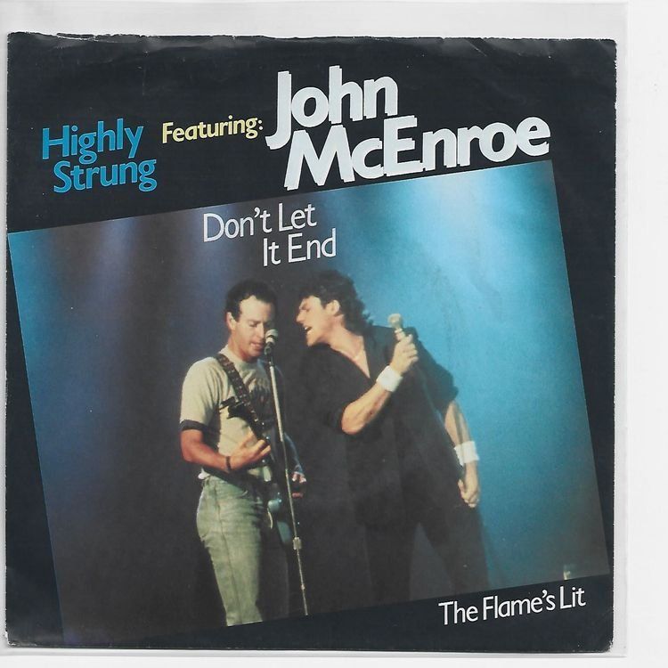 Dischi in vinile: Single7 Highly Strung  -- Don`t let it end – Usato da Oberwil (Dägerlen) venduto da thealbum