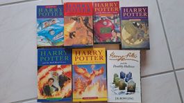 Harry Potter Bucher komplett Satz J.K. Rowling guter Zustand