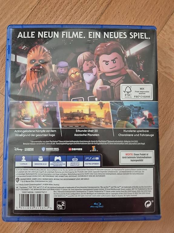 Spiele: Lego Star Wars die Skywalker Saga PS4/PS5 – Gebraucht aus Horw von Mschaefer 1