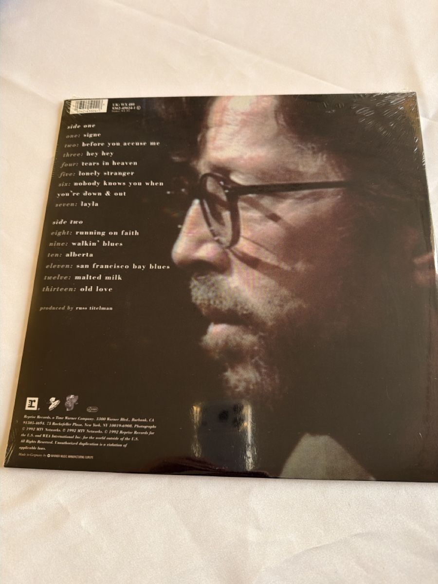 Dischi in vinile: Eric Clapton - Unplugged Vinyl - High Quality Pressung! – Nuovo e nell'imballaggio originale da Schaffhausen venduto da Sonne25 2
