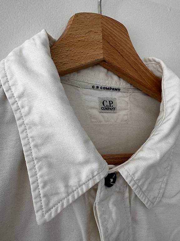 CP Company Camicie: CP Company Hemd Weiss Gr. M – Usato da Biel/Bienne venduto da TrueSeller 1