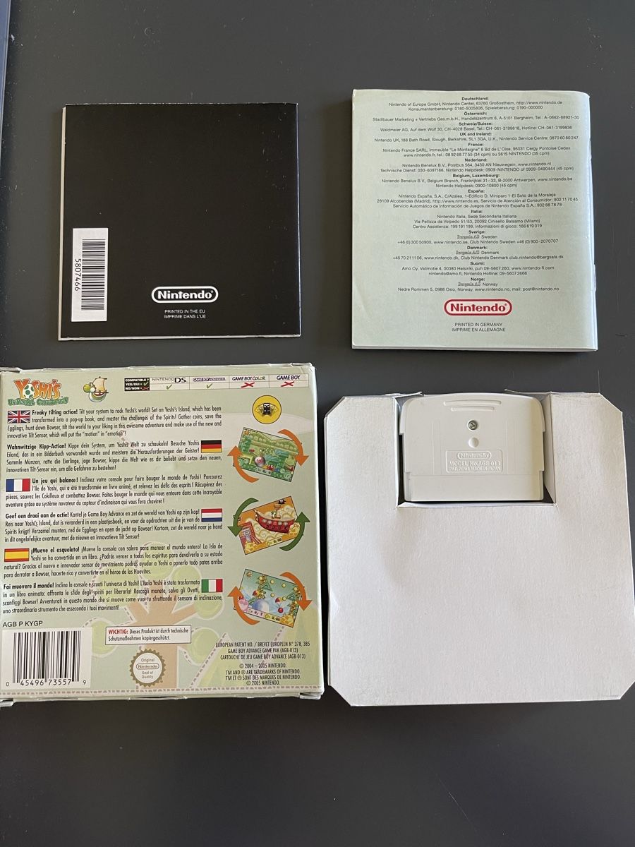 Nintendo Giochi: Yoshi's Universal Gravitation - Game Boy Advance - Top! – Usato da Zuerich venduto da Dorsi 1