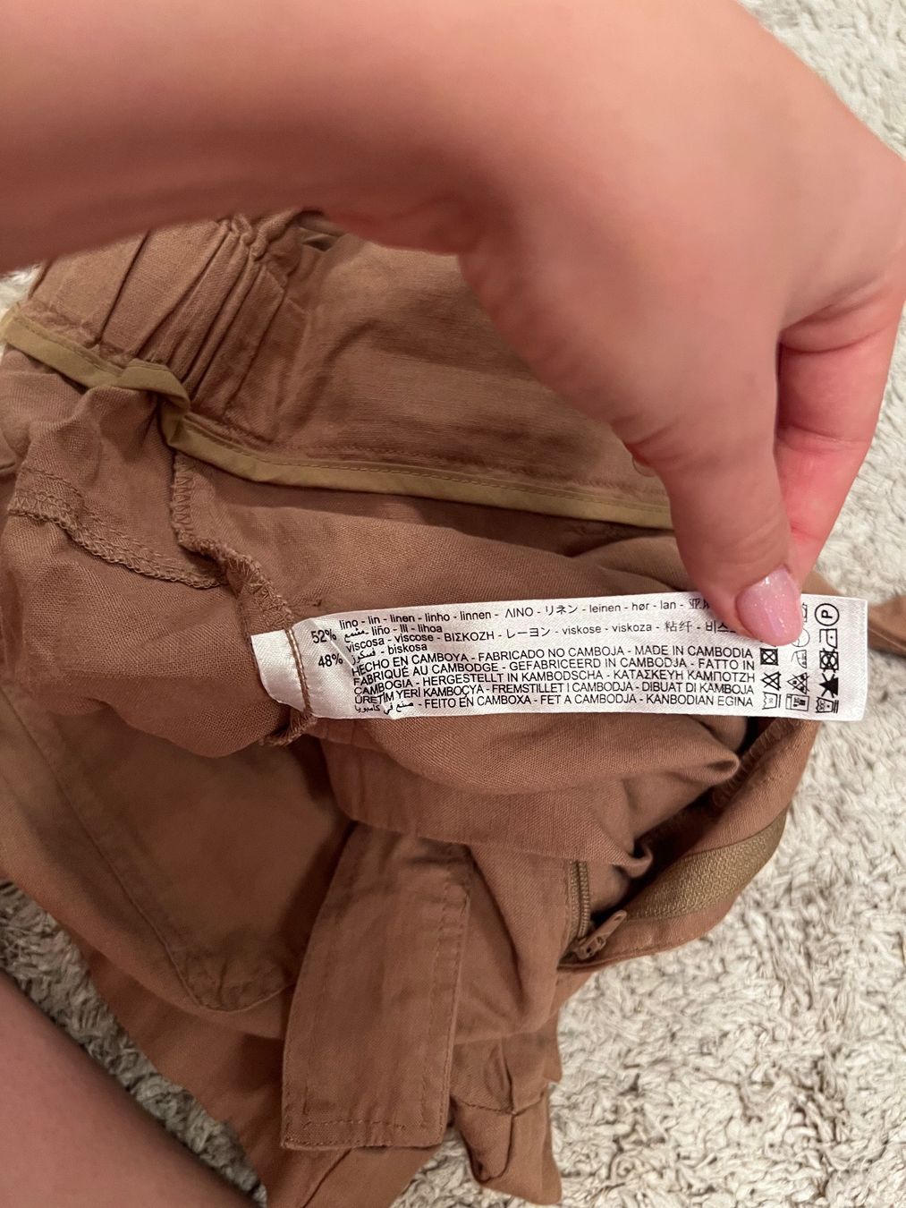 Pantaloni: Linen Shorts – Nuovo (secondo la descrizione) da Baar venduto da Zlata1 2