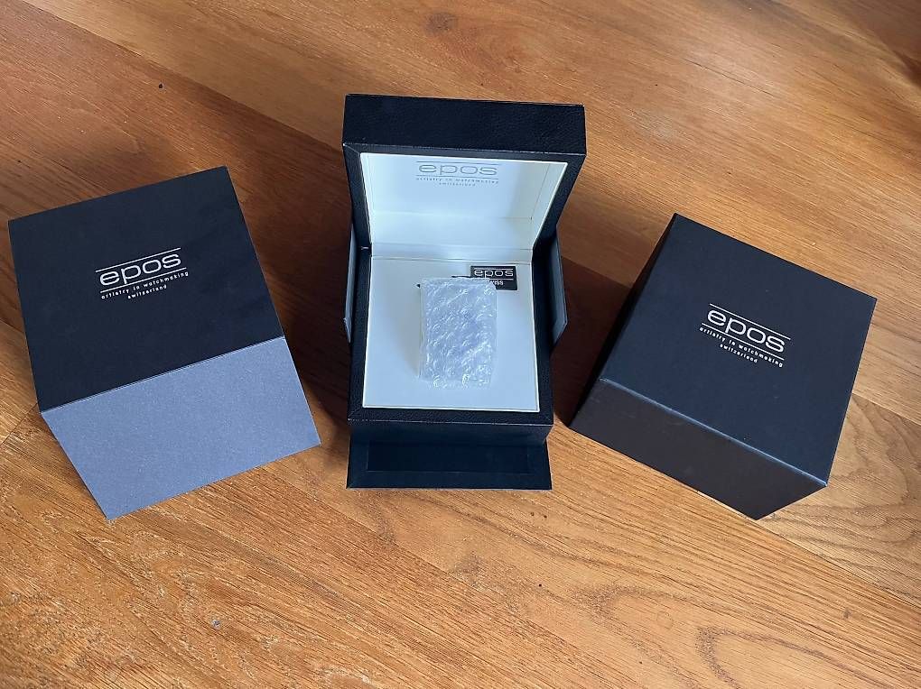 Epos Uhren: Epos Timeless 3390 Automatic Skeleton – Neu und originalverpackt aus Oberönz von Bergama 3