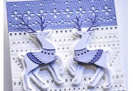 Neues Set Stanzschablonen winterliche Bordüren
