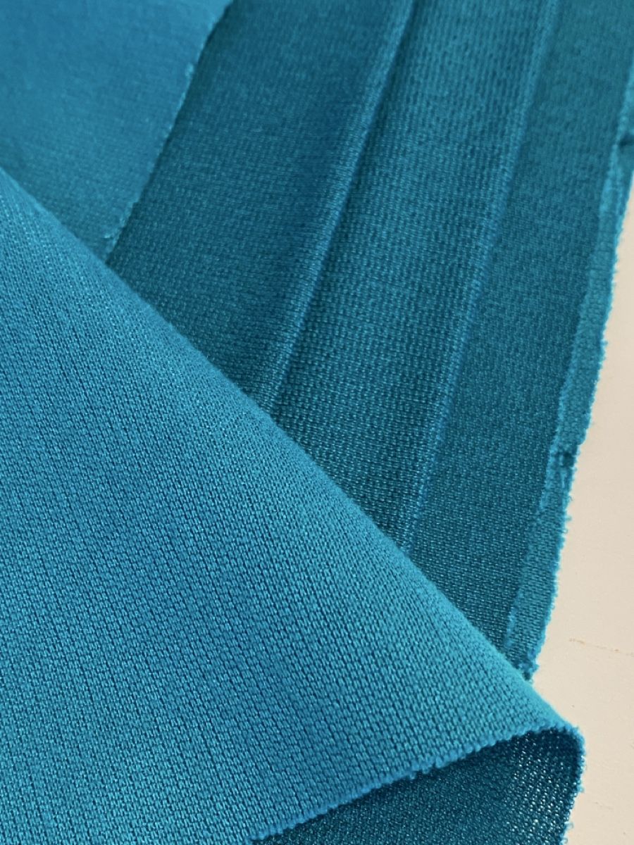 Tessuti: Stoff Jersey petrol ca. 150-153 cm – Nuovo (secondo la descrizione) da Flawil venduto da sonnengeist 1