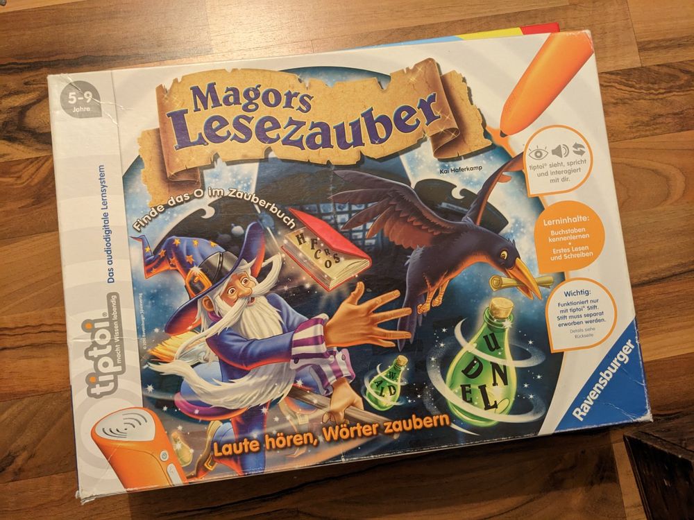 Ravensburger Magors Lesezauber Learning System in German