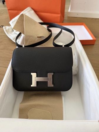 Handtasche Hermes Constance schwarz neu ungetragen Zustand