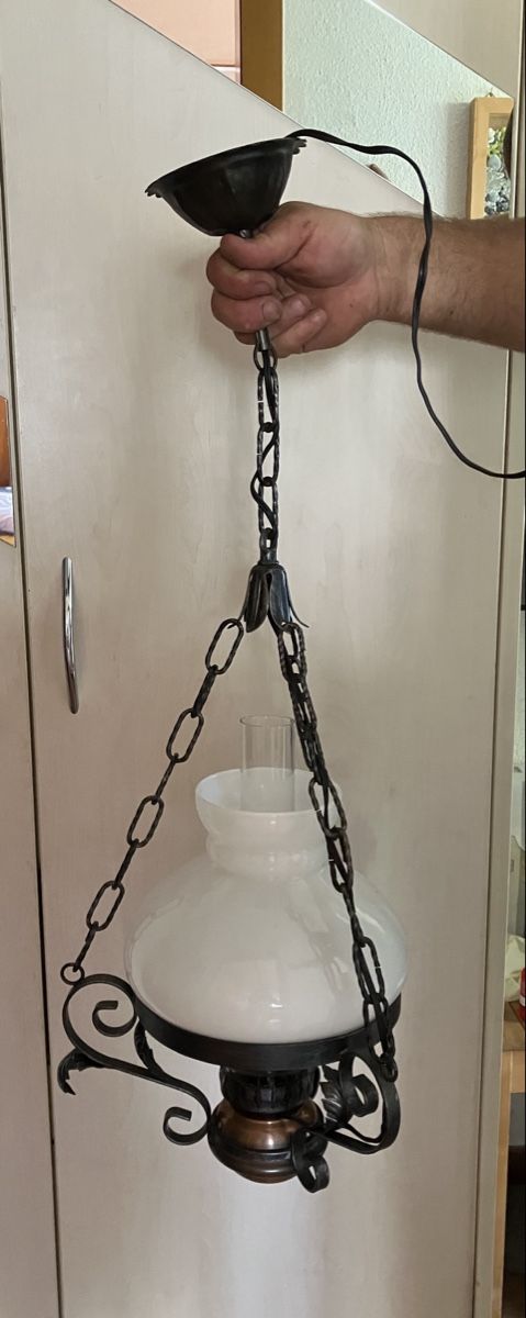 Lustres & lampes de plafonds: Antike Deckenlampe  – D'occasion à Benken ZH par Manuela035