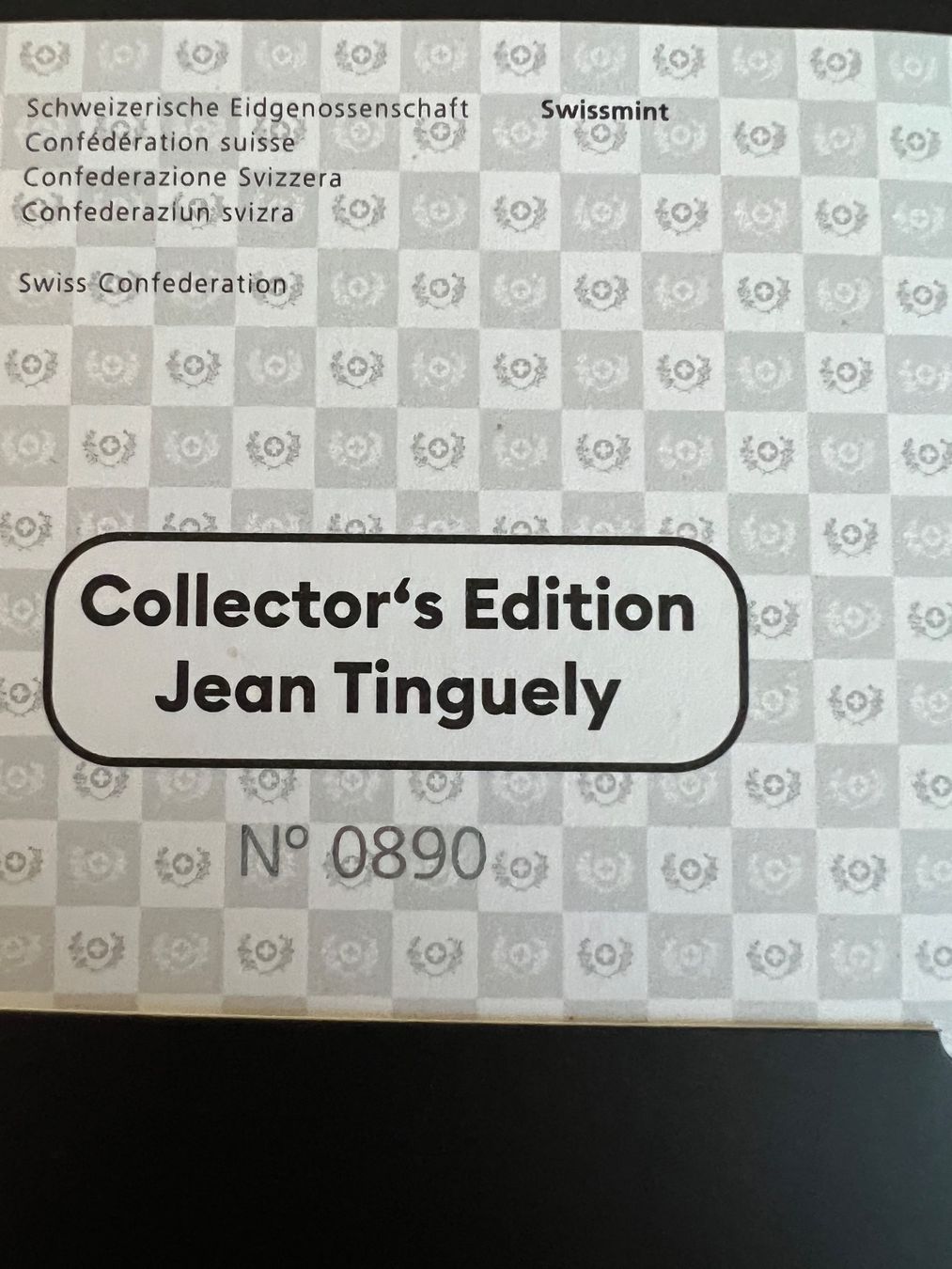 Alle Münzen: Jean Tinguely Gedenkmünze – Neu und originalverpackt aus Bellmund von casianna 4