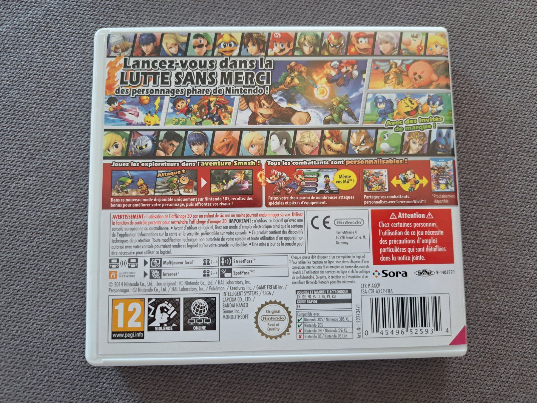 Nintendo Giochi: Super Smash Bros 3DS – Usato da Genève venduto da eng_7ylp 1