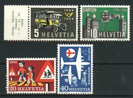 1956, Gedenkmarken **