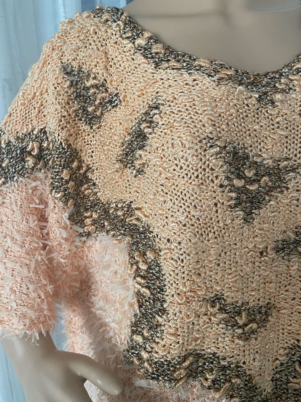 Pullover & Sweatshirts: Perfekter Auftritt - UNIKAT - HAND MADE Strickpulli, M/L – Neu (gemäss Beschreibung) aus Winkel von ferrari2022 5
