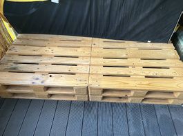 Paletten (für Bett) - 1x1m - 4 Stück
