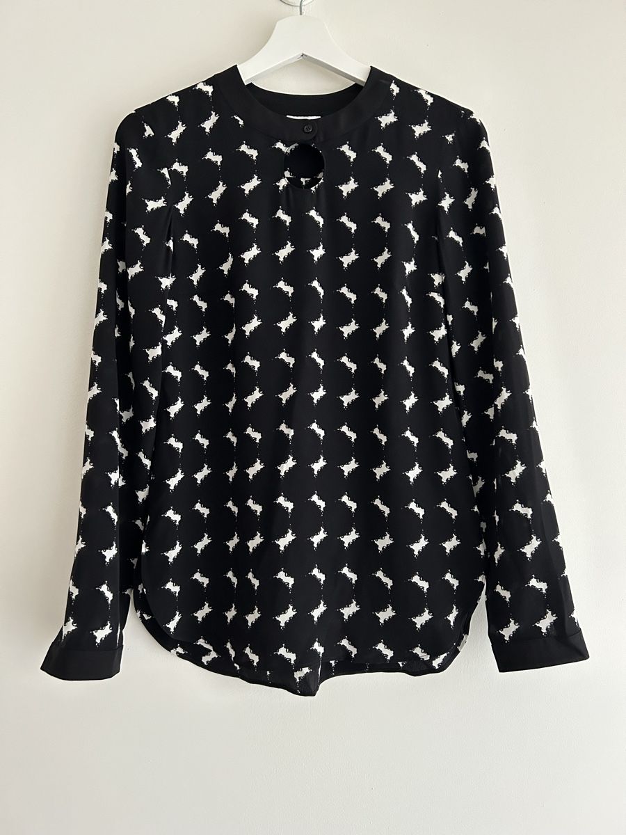 Akris Camicette: Pretty printed blouse Akris Punto 34 – Nuovo (secondo la descrizione) da Sankt Gallen venduto da DDDAAA