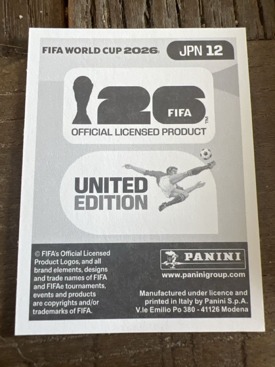 Panini Carte collezionabili: JPN 12 – Nuovo (secondo la descrizione) da Balsthal venduto da pas_6qqf