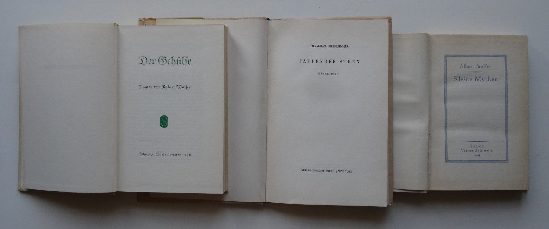 Libri: Konvolut Schweizer Literatur – Usato da Zimmerwald venduto da ver_69wh 7