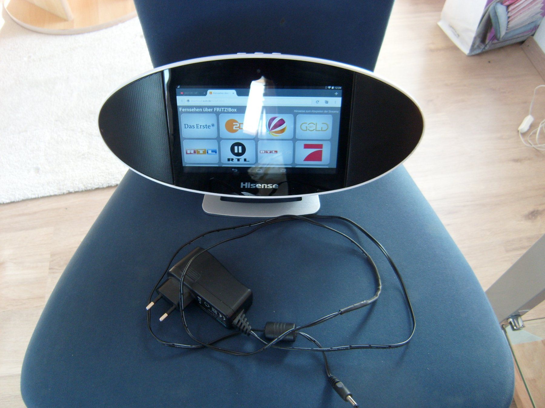 Lettore multimediale & Streamer: Multimediaplayer, Bildschirm, Stereo Hifi Speaker, Akku, TOP – Usato da Mauren TG venduto da nochbilligerjakob 8
