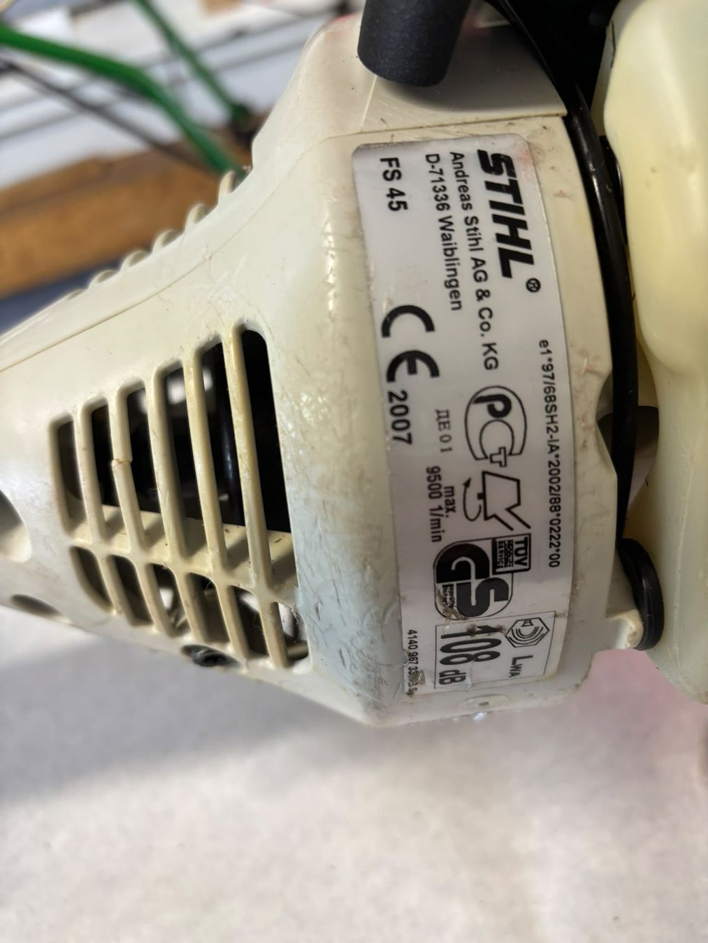 Stihl Rasenmäher: Stihl FS45 Trimmer  – Gebraucht aus Bilten von Zschweiz 5