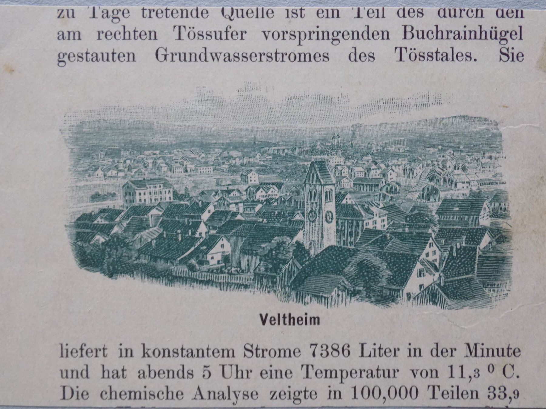 Stiche: Veltheim bei Winterthur – Gebraucht aus Risch von Antikfee 3