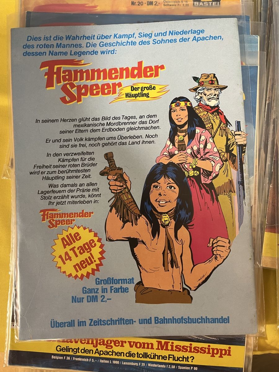Fumetti: Flammender Speer 1-26 komplett  – Usato da Oberentfelden venduto da kar_sd97 2