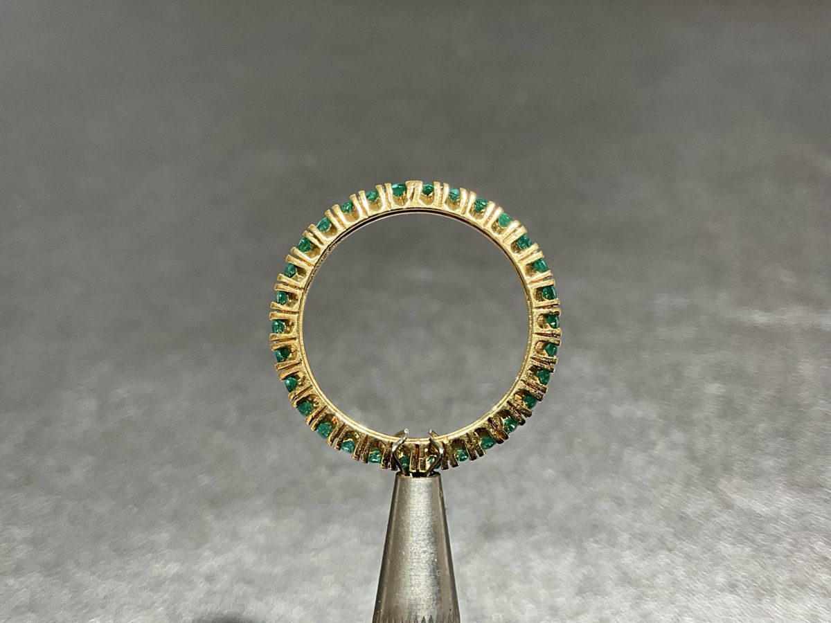 Anelli: Damenring 18k Smaragd – Usato da Schaffhausen venduto da glamour-shop 2
