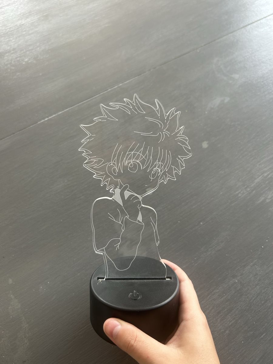 Tutte le decorazioni: Lampe LED 3D Killua Hunter x Hunter – Usato da Perrefitte venduto da Tess_zmp 5