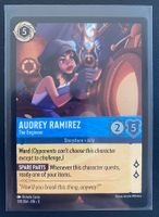 Lorcana FOIL AUDREY RAMIREZ 137/204 EN-3 Rare