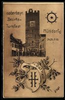 Ganzsache PP15 C180 /01: Mühldorf, 13. 