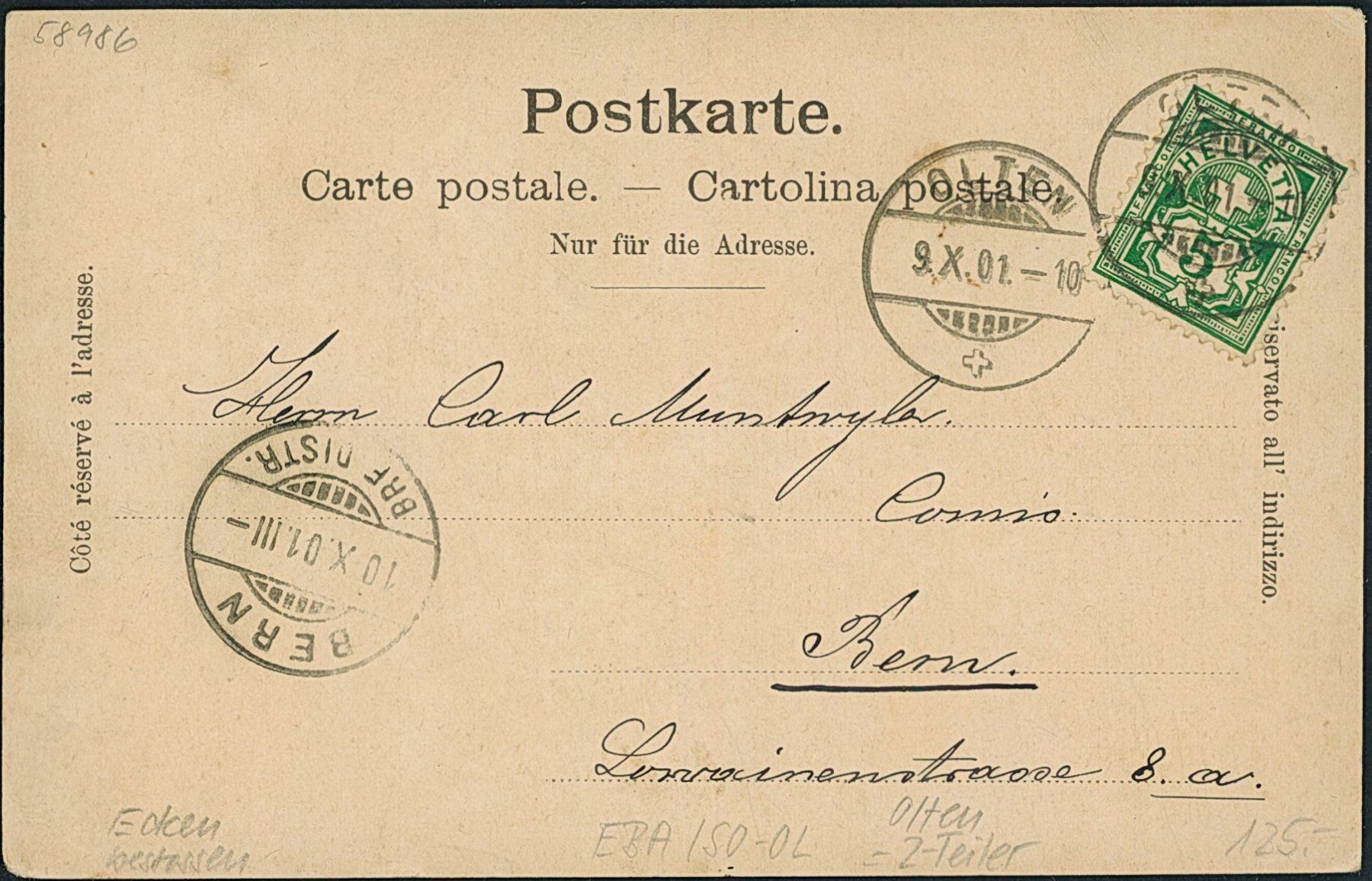 Cartes postales: SO Olten - Bahnhof - Bahn – D'occasion à Schindellegi par leecollect 1