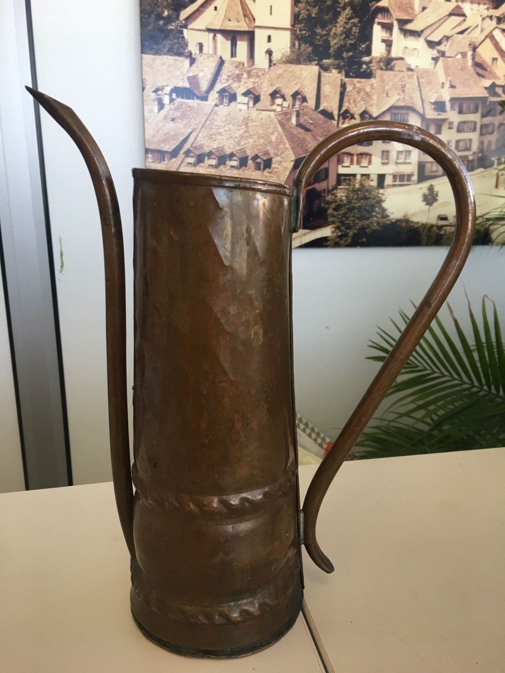 Annaffiatura & Irrigazione: Giesskanne aus Kupfer ! – Usato da Brügg BE venduto da schwimmer01