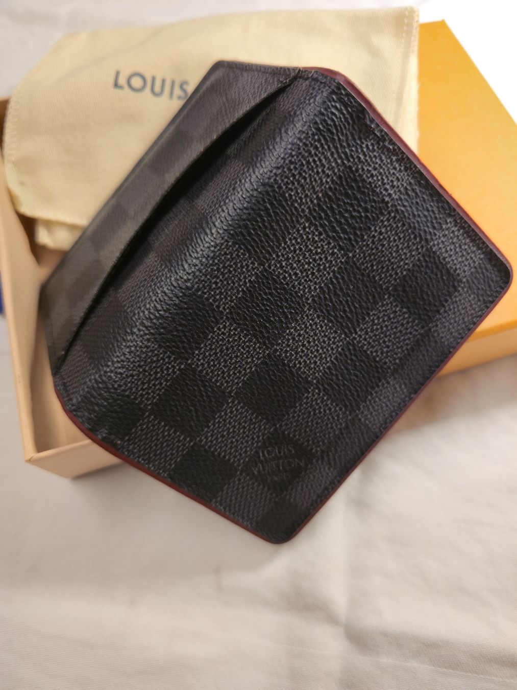 Louis Vuitton Portafogli: Louis Vuitton damier graphite card holder – Usato da S. Antonino venduto da paoloc1842 3