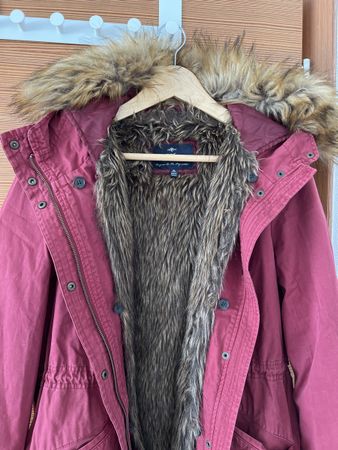 Sommer/Winterparker, 2 in 1 Jacke, Winterjacke, Mavi, L-XL