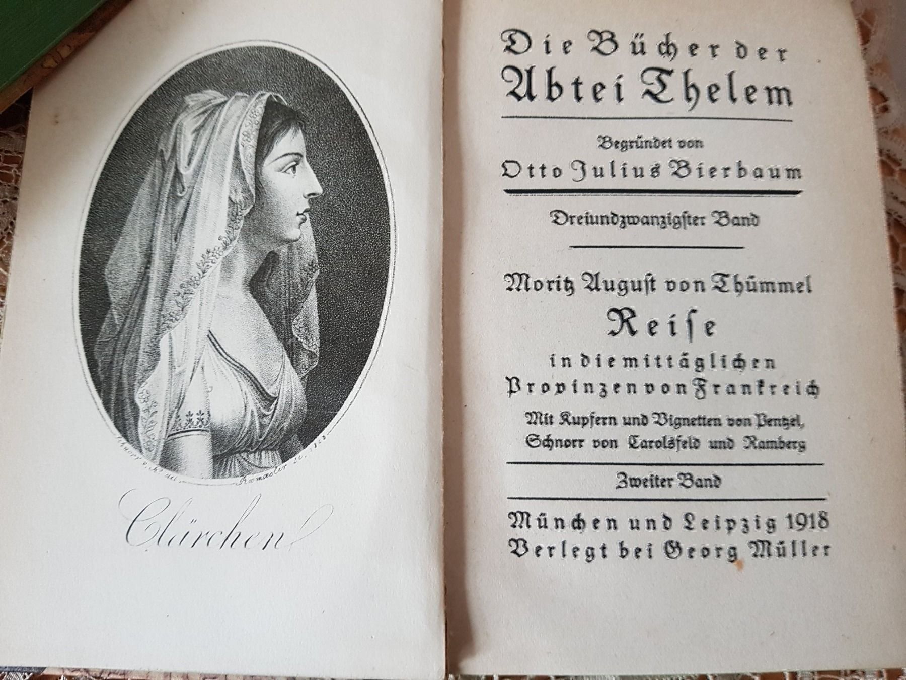 Bücher: Reise von Thümmel Moritz August in 3 Bän – Gebraucht aus zürich von gabab 7