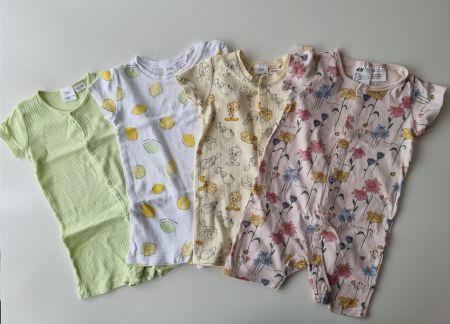 4x Pyjama Schlafanzug Mädchen Gr. 86