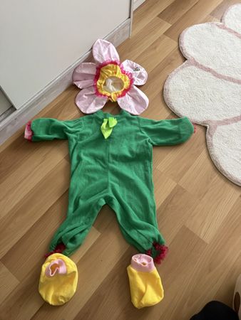 Fasnacht! Süsses Blumen Kostüm, 6 Monate