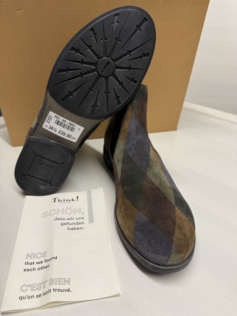 Think Damenschuhe: Think! Bottines multicolore T 38.5 - Chic! – Neu und originalverpackt aus Brügg BE von Goob 8