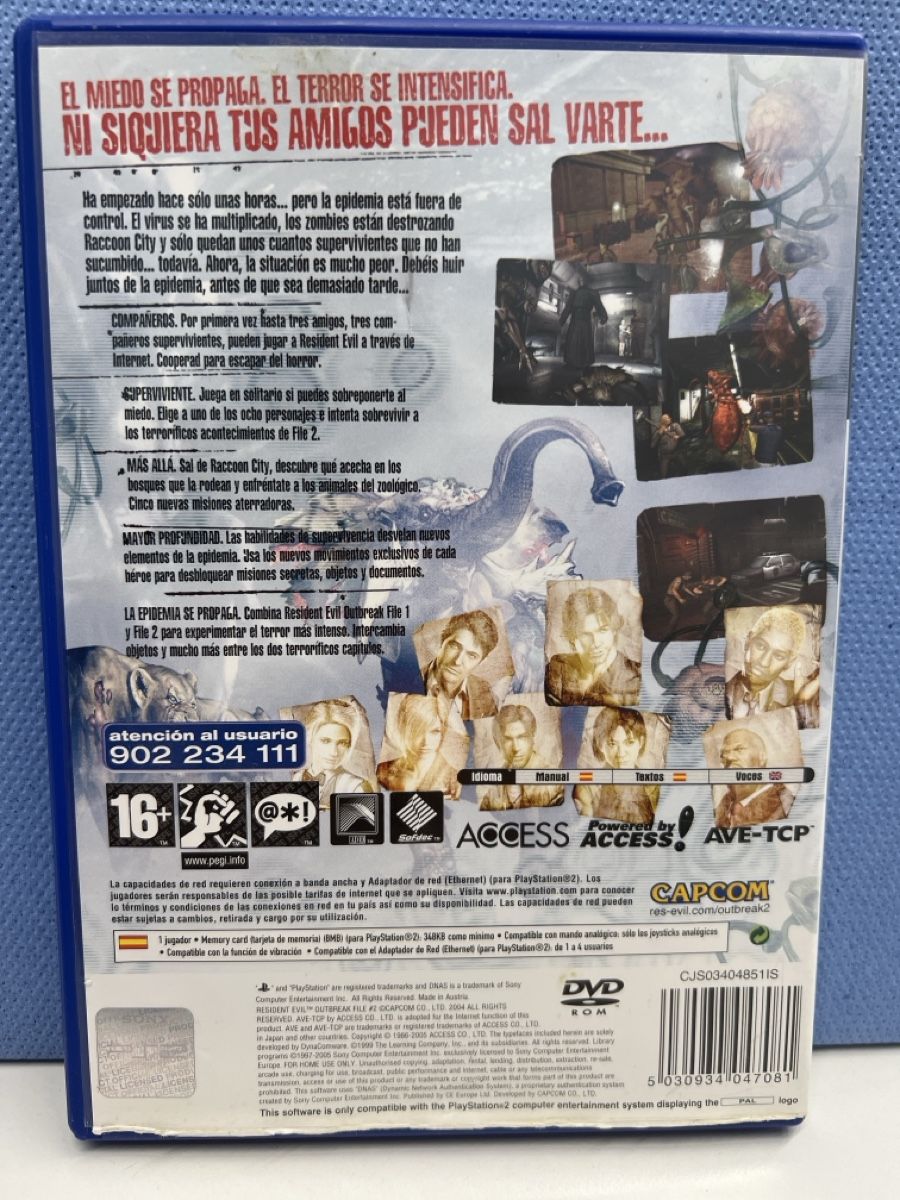 Giochi: Resident Evil Outbreak File 2 PS2  – Usato da Oberengstringen venduto da nedjo01 2