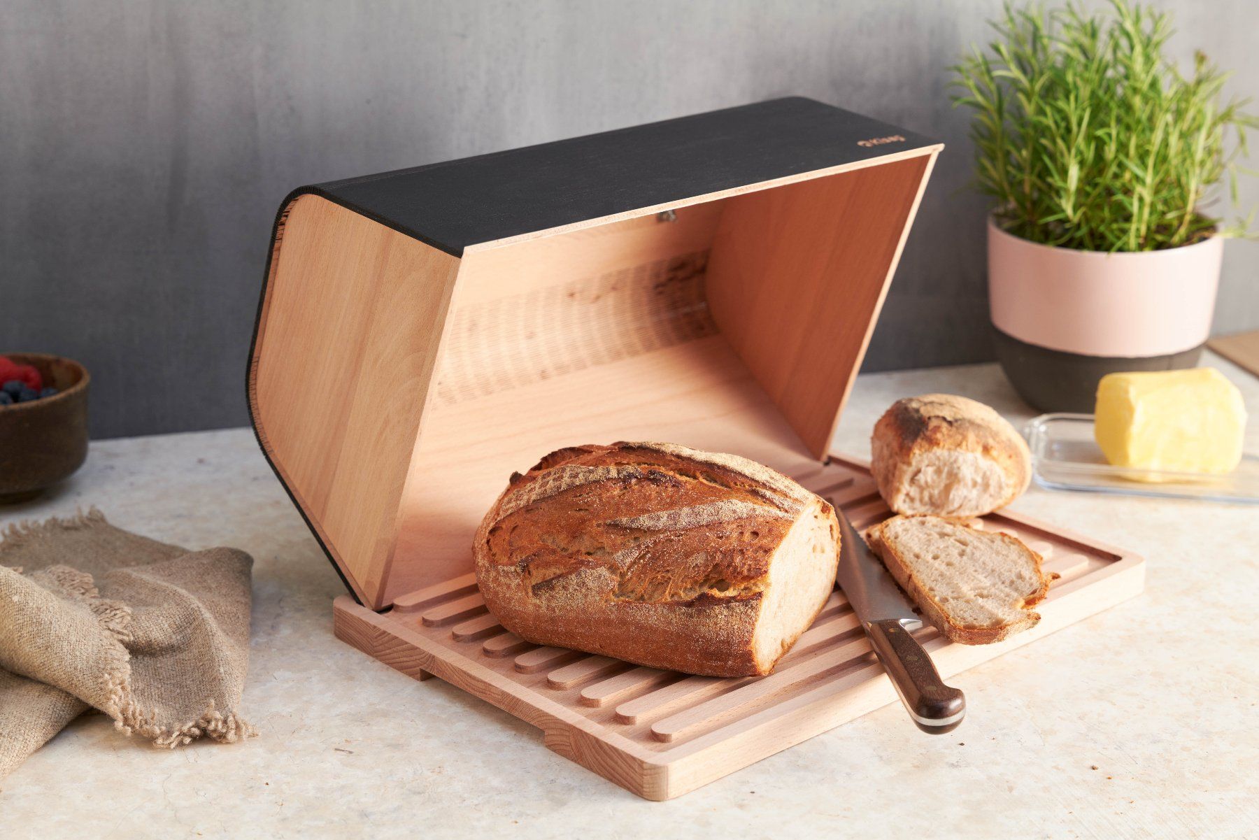 Contenitori & Simili: Kisag Brotkasten PARIS l Gratisversand – Nuovo e nell'imballaggio originale da Bellach venduto da Kisag_AG 1