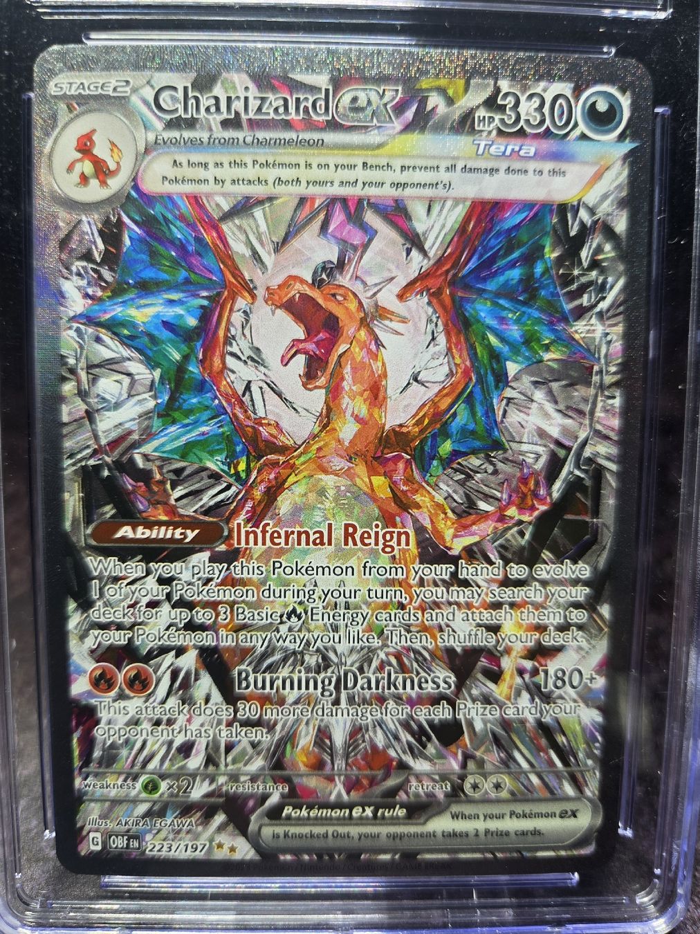 Pokémon Sammelbilder & Trading cards: Charizard ex Obsidian Flames 223/197 CGC 10 Gem Mint – Gebraucht aus Lauerz von gp9_zt9k 2