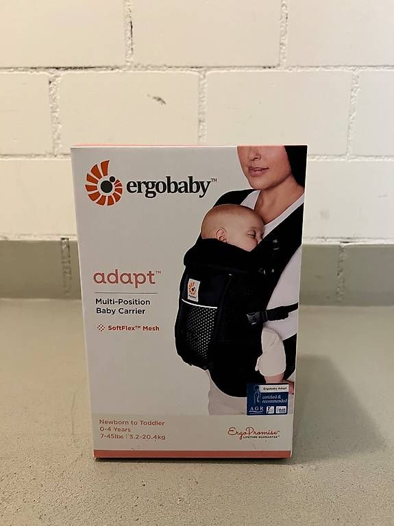 Ergo Baby Bauch- & Rückentragen: ergobaby Adapt Soft Flex Mesh midnight blue zu verkaufen – Gebraucht aus Uster von amm_pyc8 4