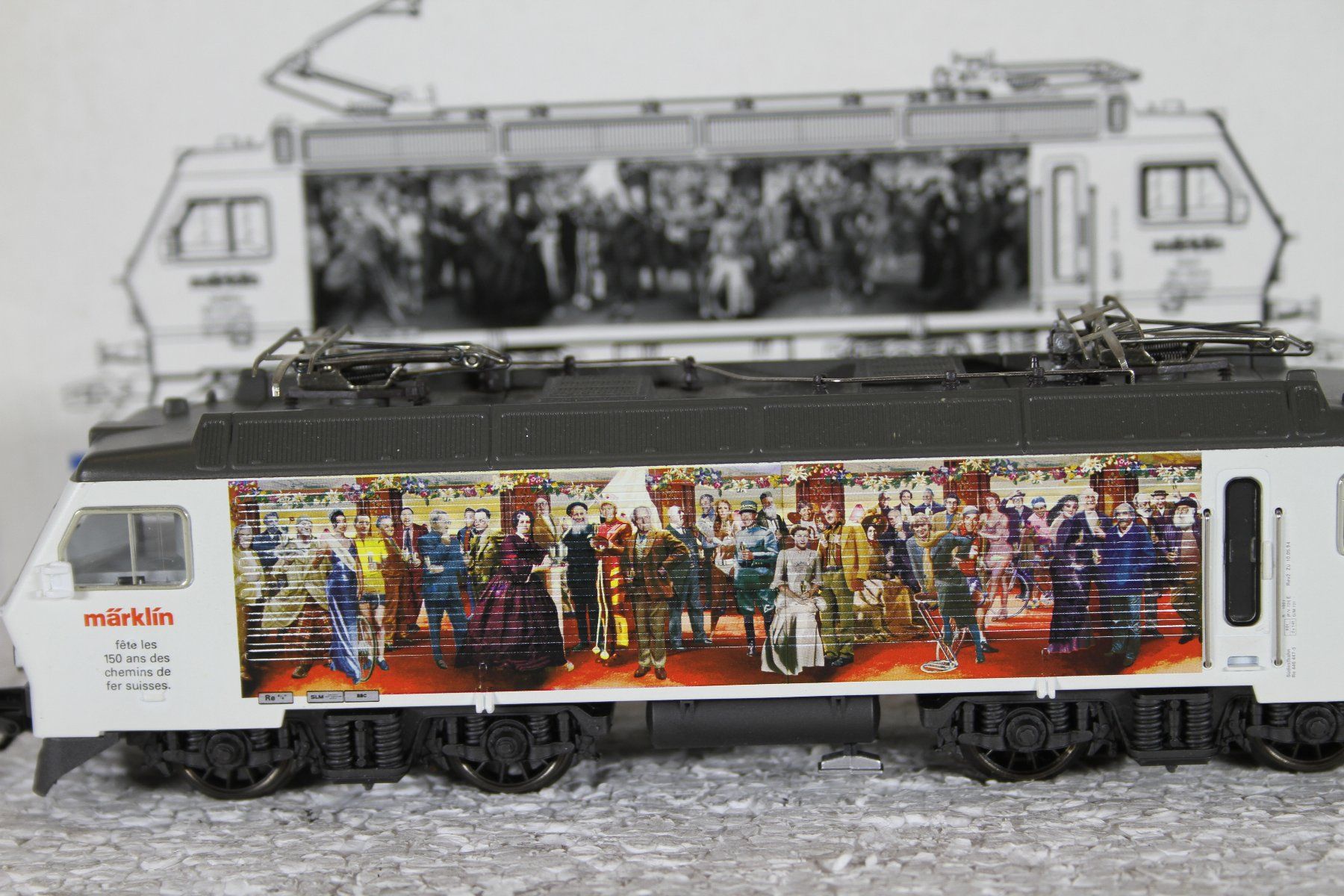 Märklin 34303 Re 4/4 IV, 446, 150 Jahre Schweizer Bahnen (Gebraucht) in ...
